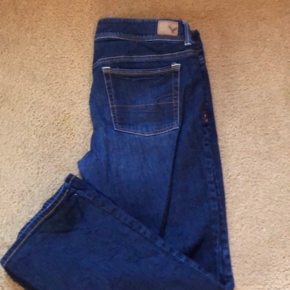 AE Kickboot Stretch Jeans-Size 14s